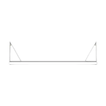 Estante Pythagoras, Blanco, 20x80 cm - Maze