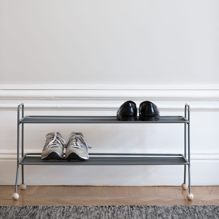 Estante zapatero Bill, gris Maze