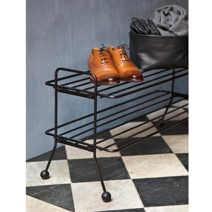 Estante zapatero Bill, negro Maze
