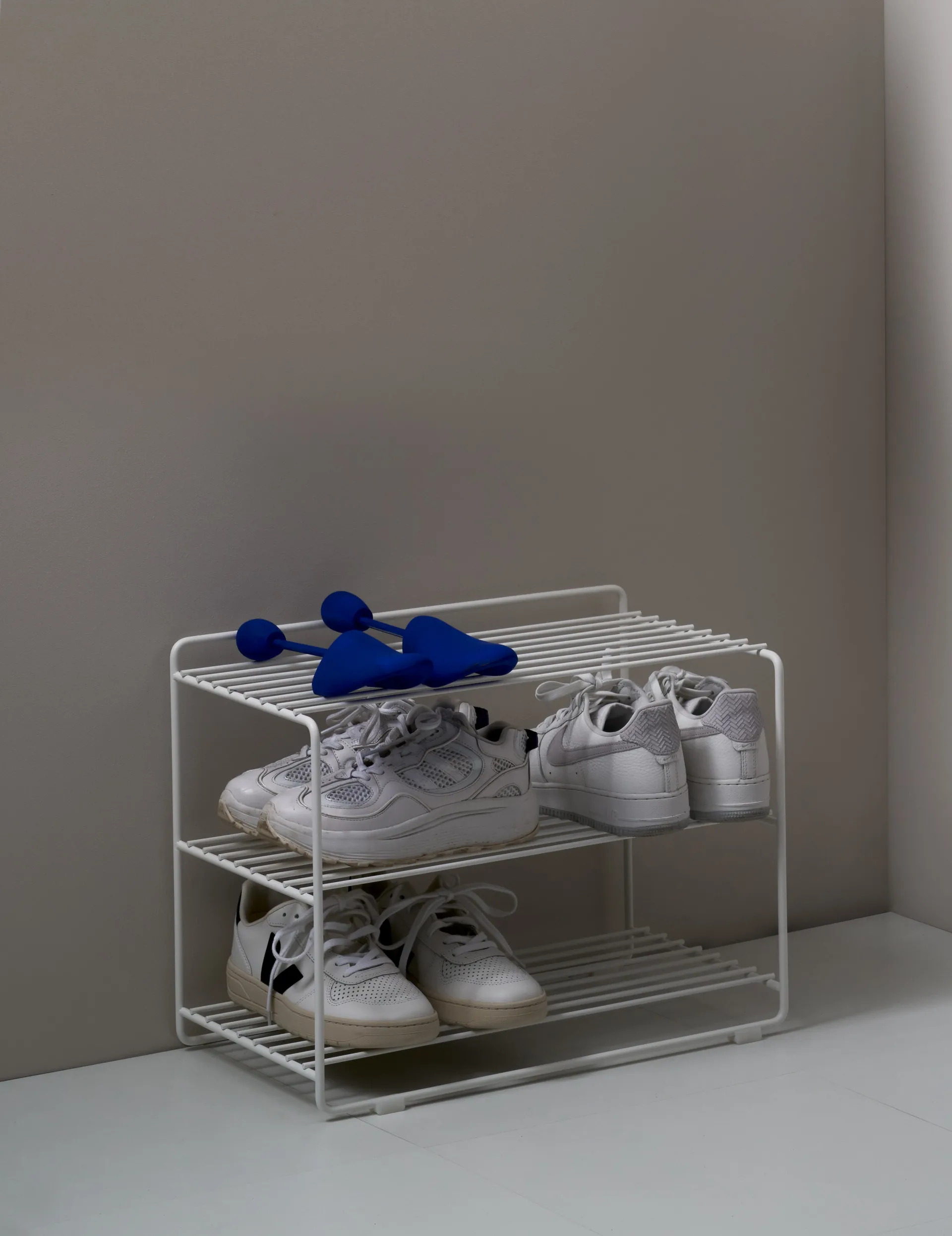 Estante zapatero Downtown, blanco Maze