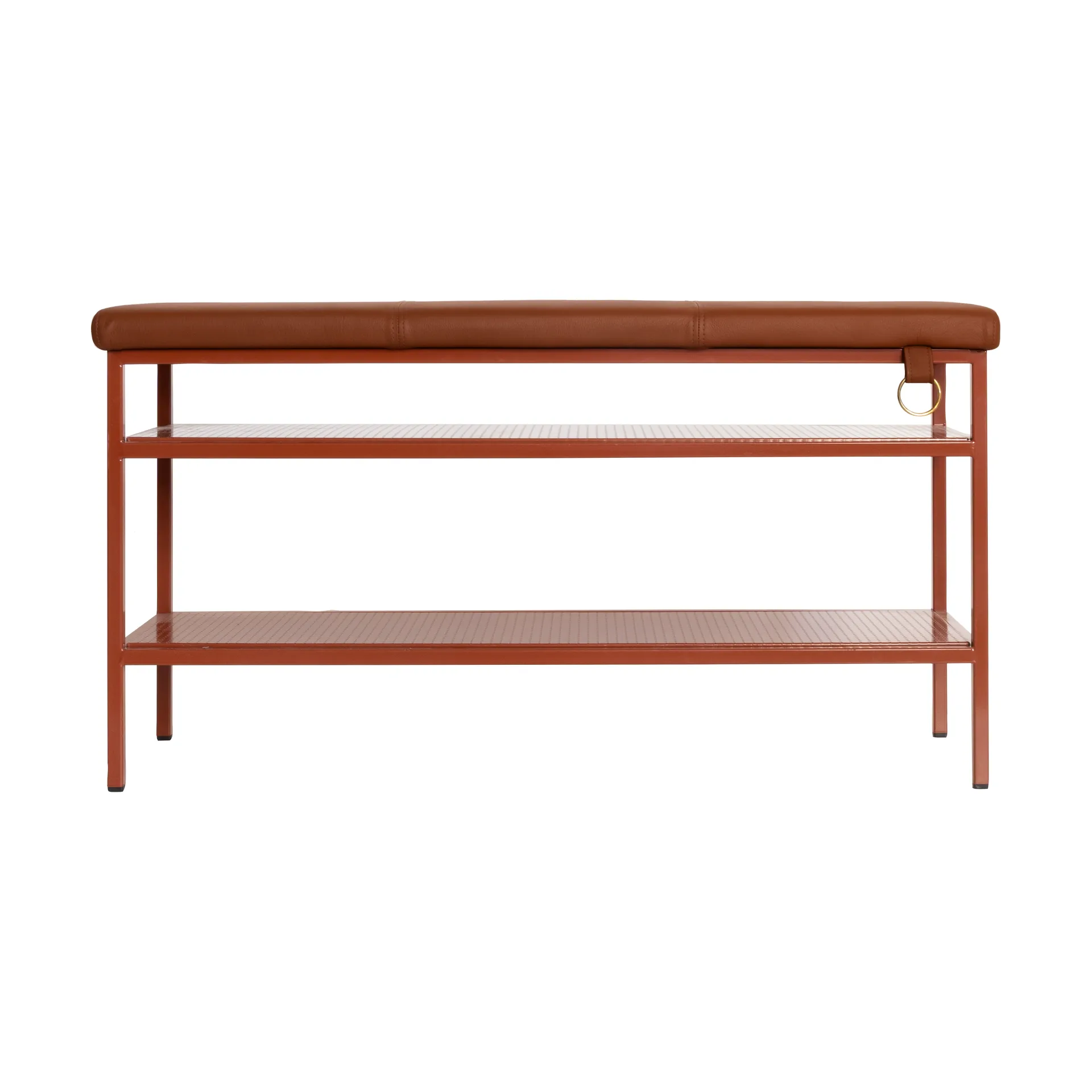 Estante zapatero Nancy, Cinnamon-vintage cognac Maze