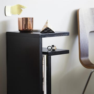 Estantería de pared F-shelf, negro - estante a la derecha - Maze