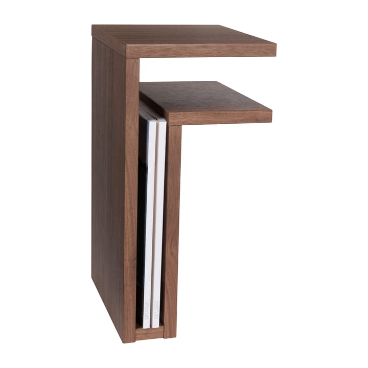 Estantería de pared F-shelf nogal, estante a la derecha Maze