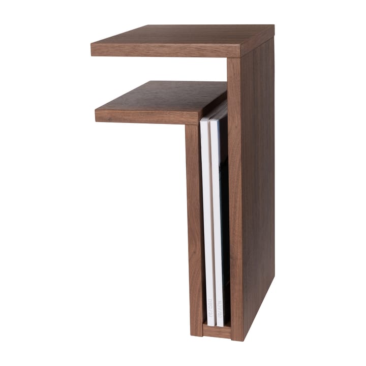 Estantería de pared F-shelf nogal, estante a la izquierda Maze