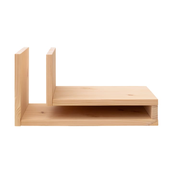 Estantería de pared F-shelf Play DIY, Pino, derecha Maze