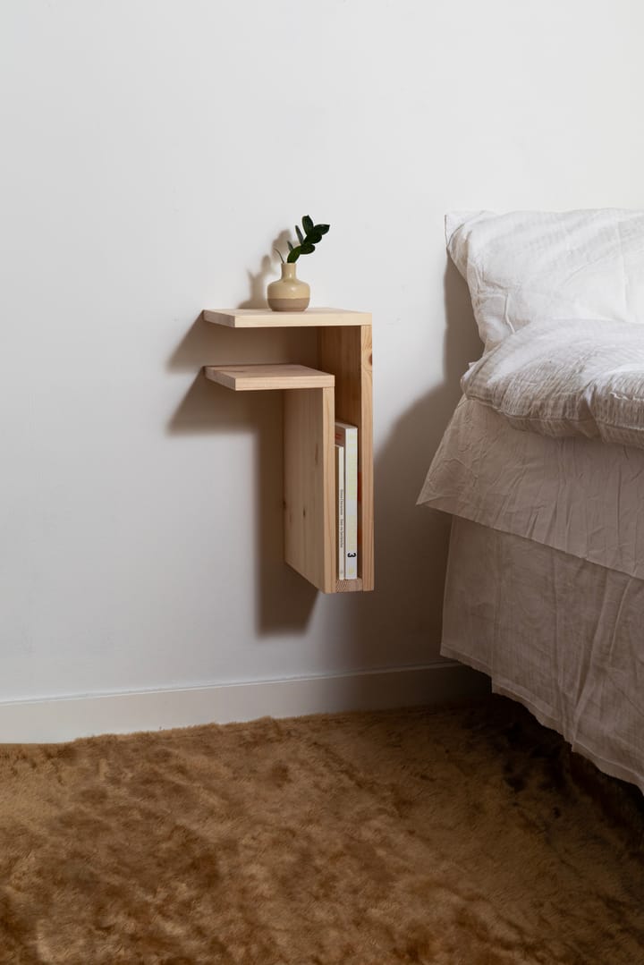 Estantería de pared F-shelf Play DIY, Pino, izquierdo Maze