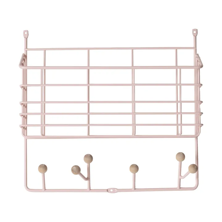 Estantería Mitten shelf junior - Pale pink, 38,6×35,2×8,6 cm - Maze