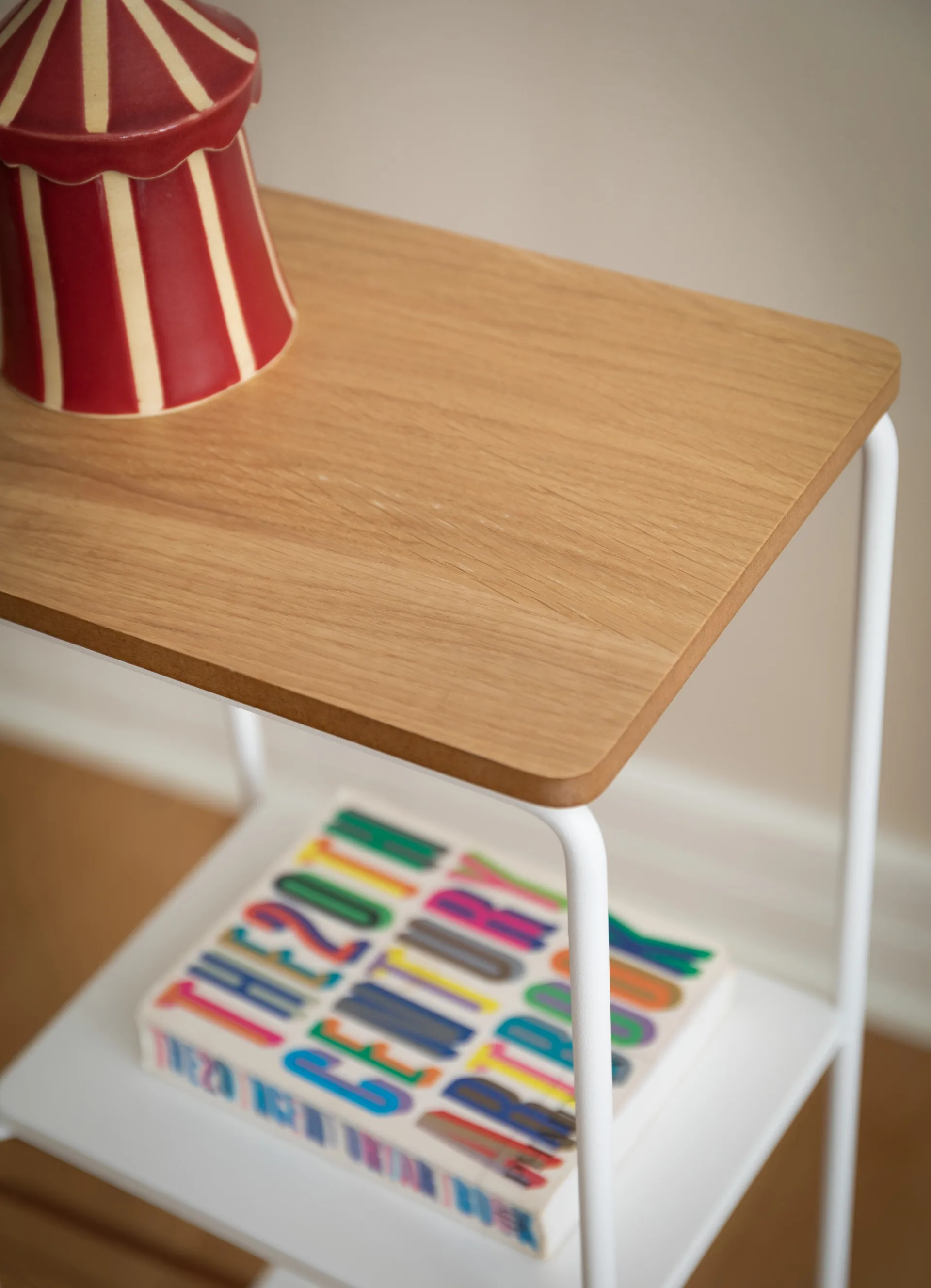 Estantería Mixrack Floor Shelf L 26x19x82,2 cm, Oak-white Maze