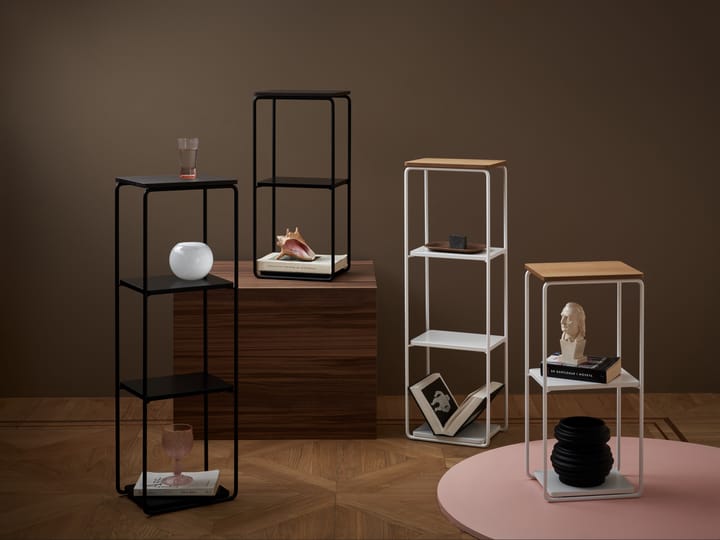 Estantería Mixrack Floor Shelf S 26x19x57,2 cm, Stained oak-black Maze