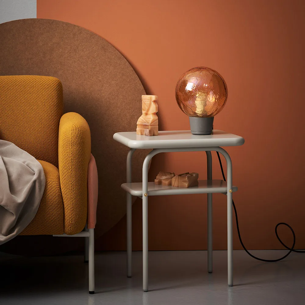 Mesa auxiliar Anyplace, Greige Maze