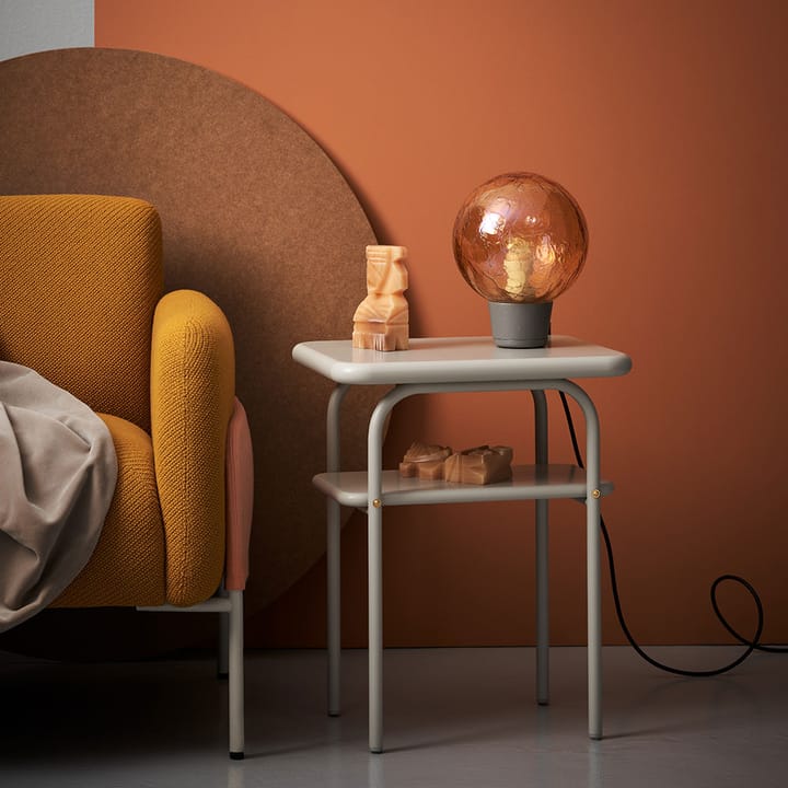 Mesa auxiliar Anyplace, Silk grey Maze