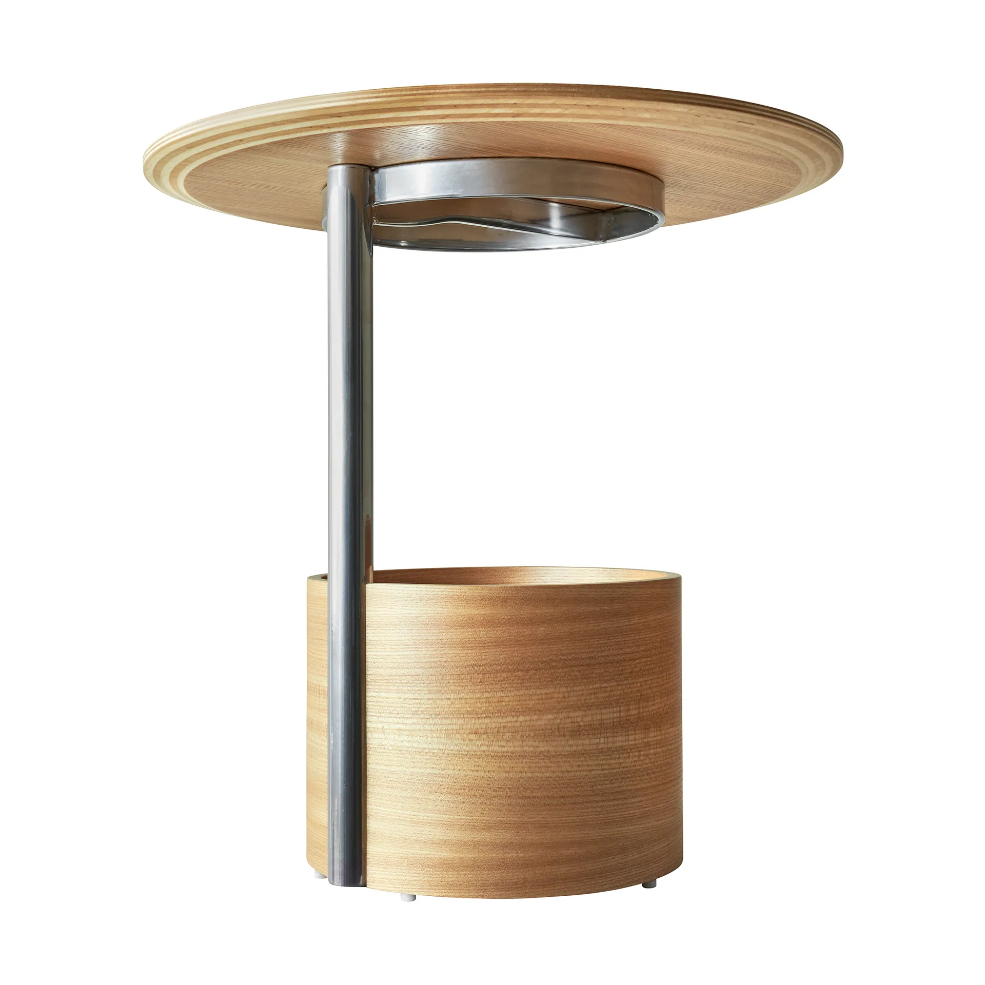 Mesa de centro Parasol S Ø50 cm, Oak Maze