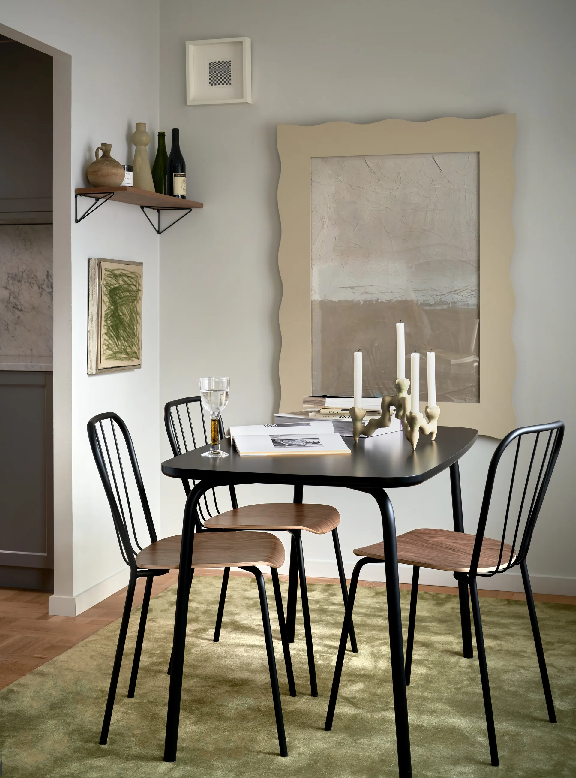 Mesa Same Table, negro Maze