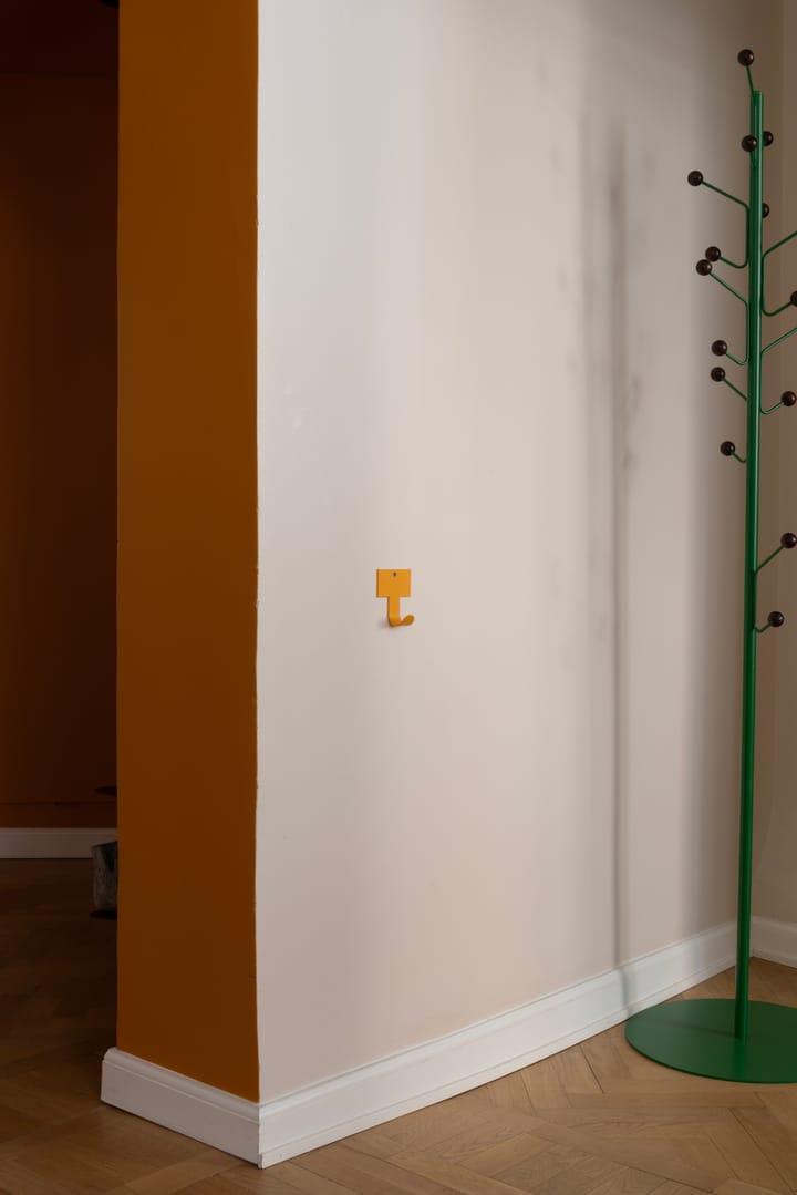 Perchero Bill Floor, Verde-marrón oscuro Maze