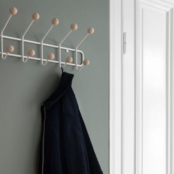 Perchero Bill Horizontal L - blanco - Maze