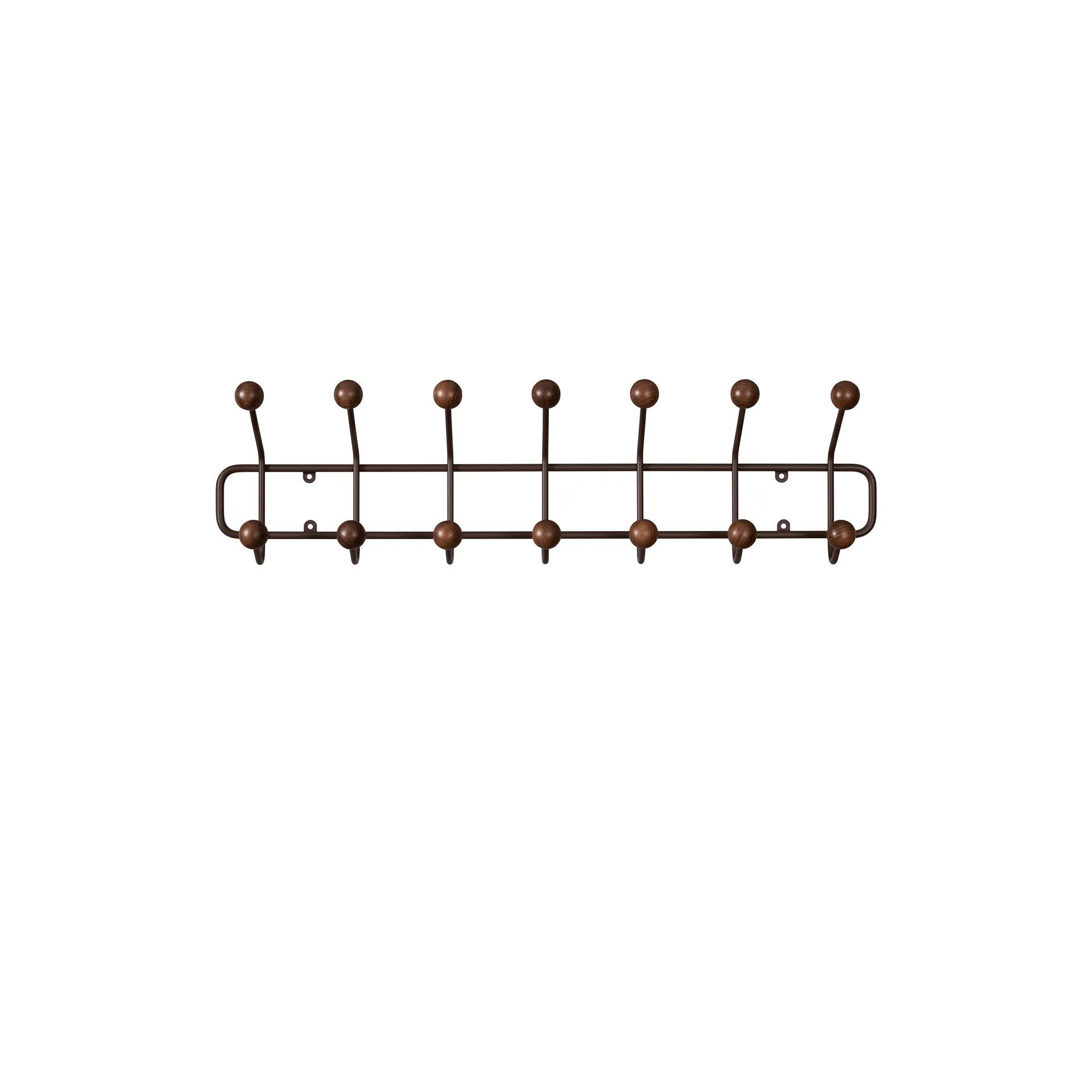 Perchero Bill Horizontal S, Dark mocha Maze