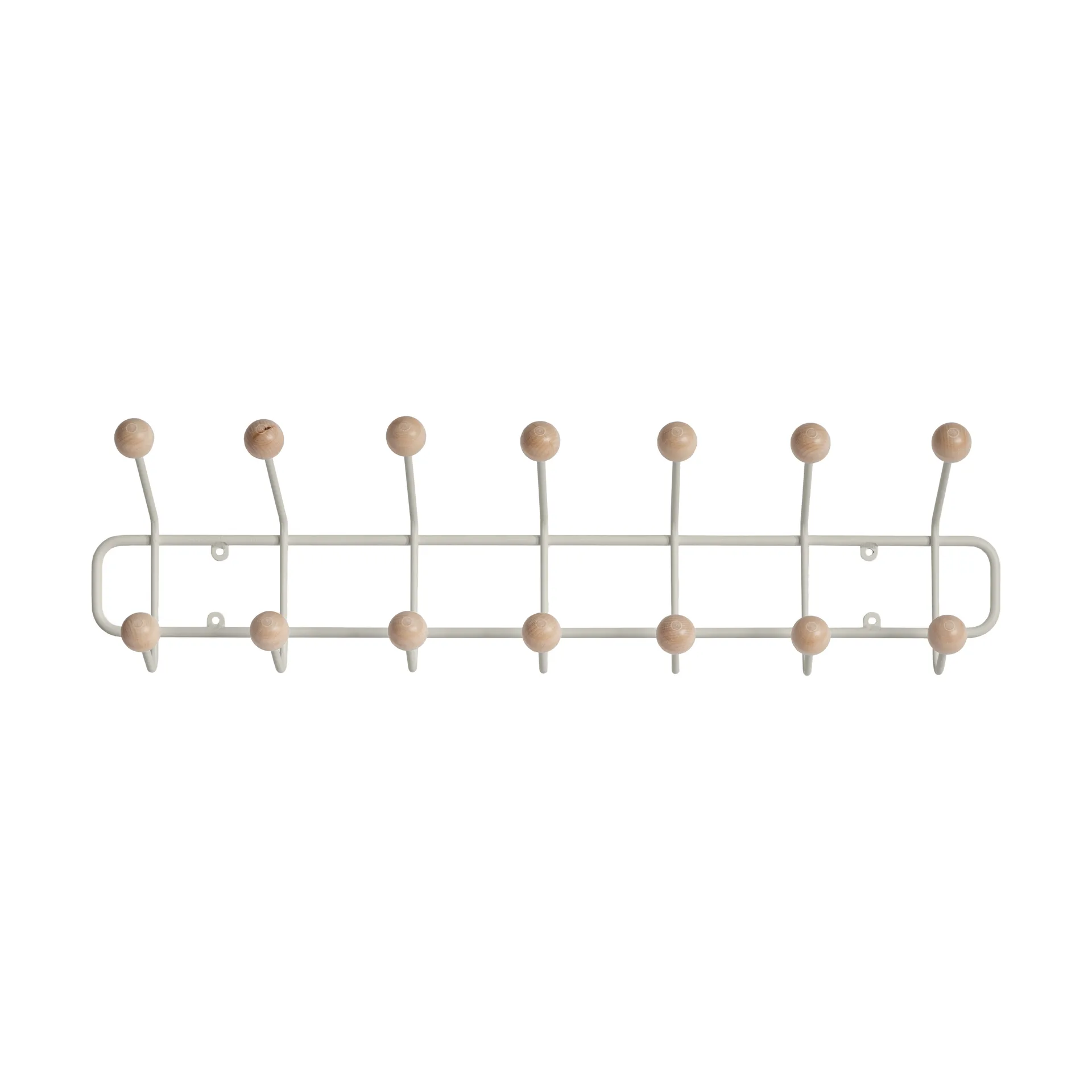 Perchero Bill Horizontal S, Greige Maze