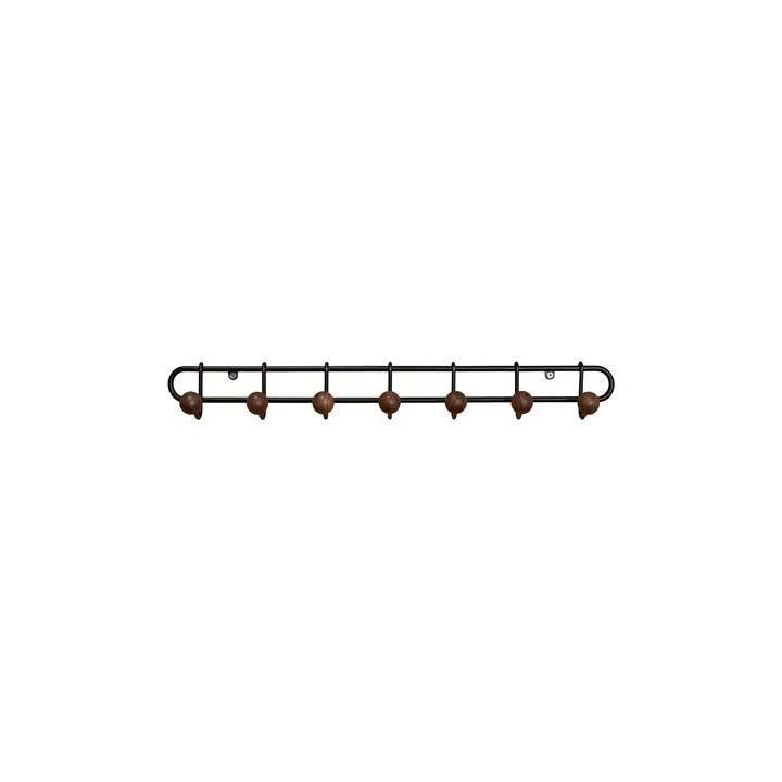 Perchero Bill Slim - Black-walnut - Maze