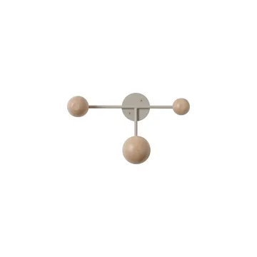 Perchero Bill Triple - Greige - Maze