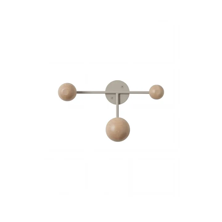 Perchero Bill Triple - Greige - Maze