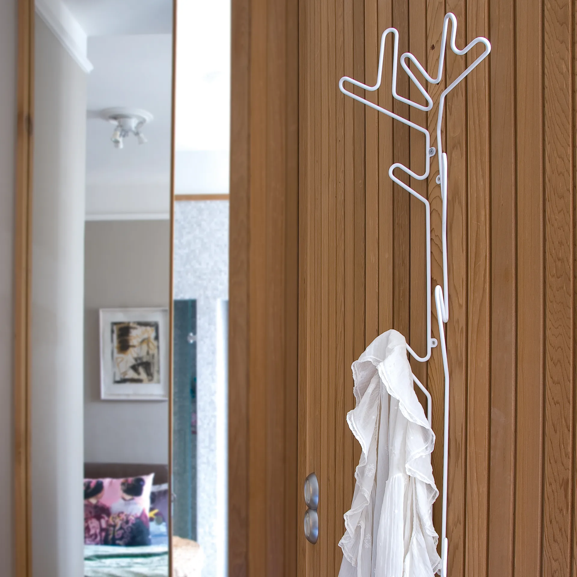 Perchero Branch, blanco Maze