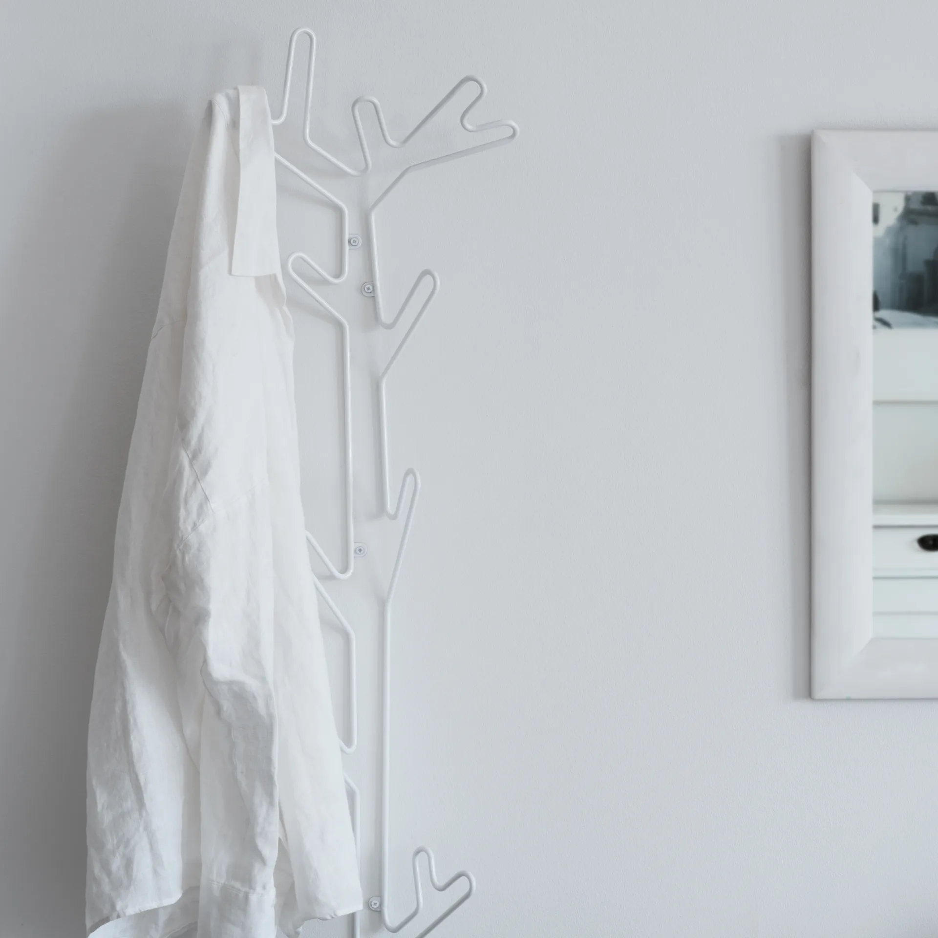 Perchero Branch, blanco Maze