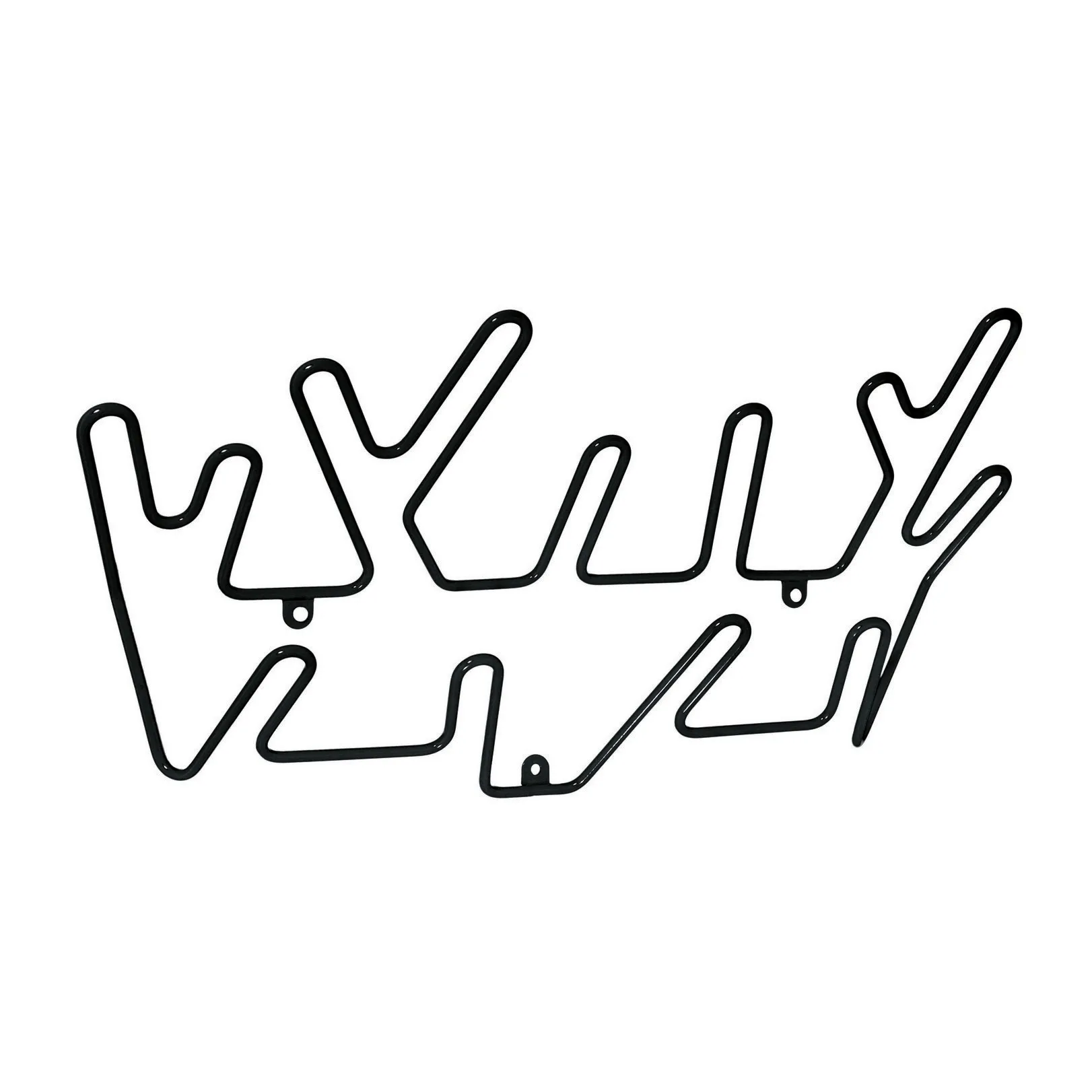 Perchero Crown, negro Maze