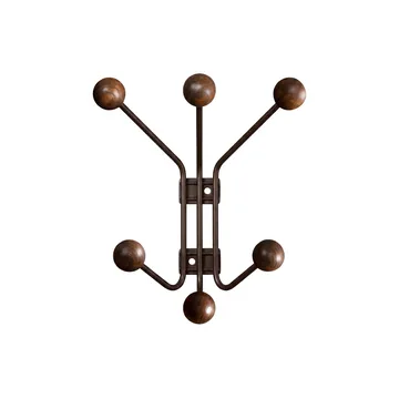 Perchero de pared Bill XS - Dark mocha - Maze