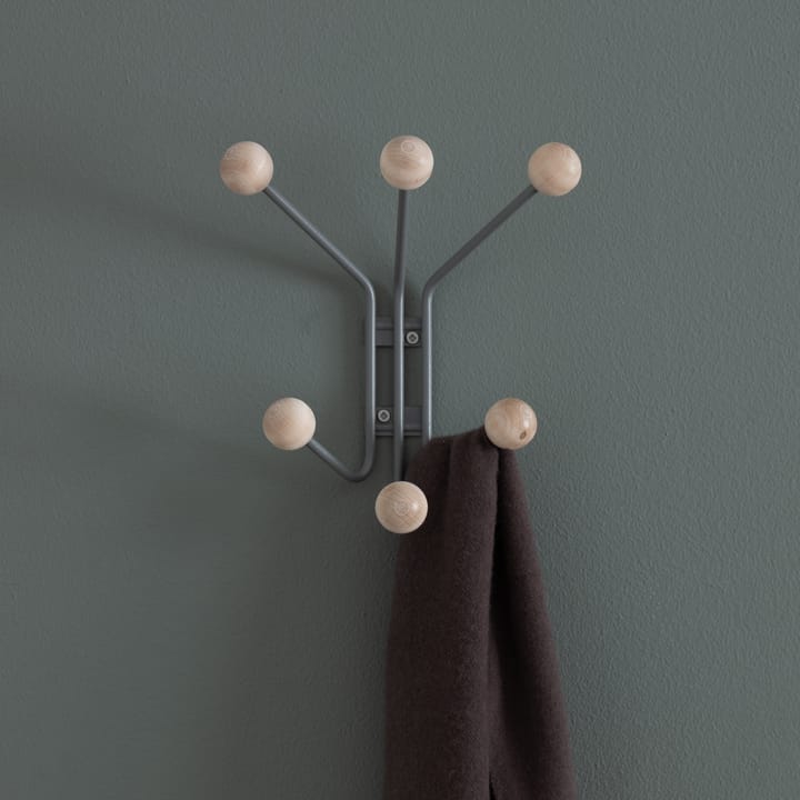 Perchero de pared Bill XS, gris Maze