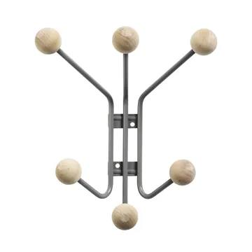 Perchero de pared Bill XS - gris - Maze