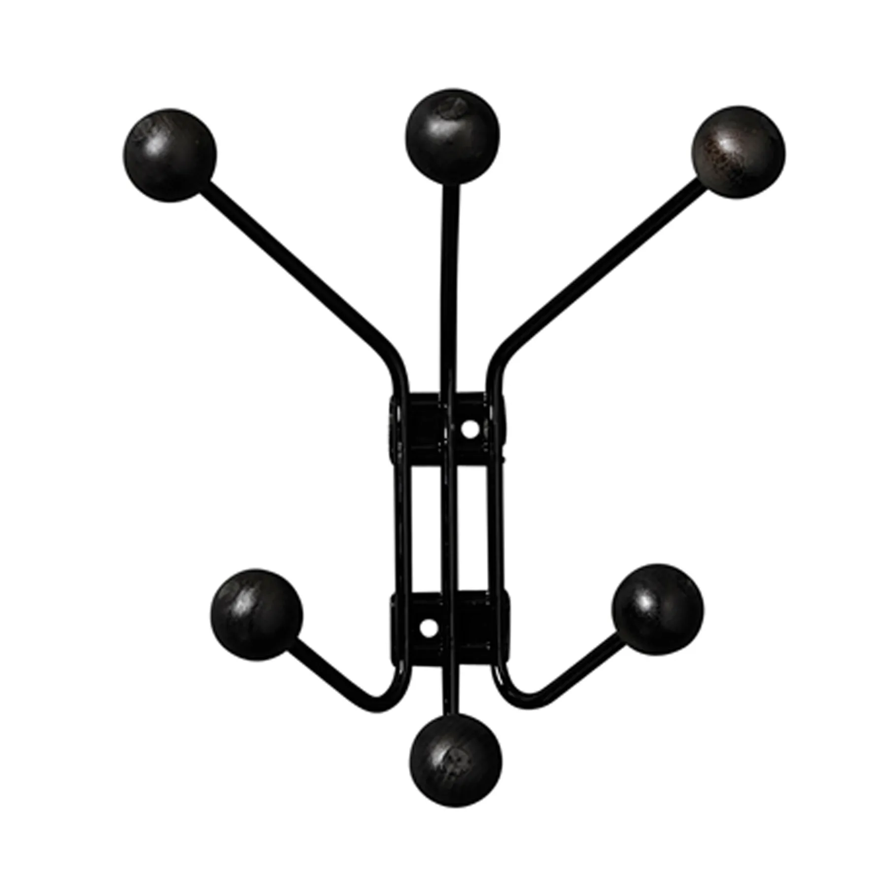 Perchero de pared Bill XS, negro Maze