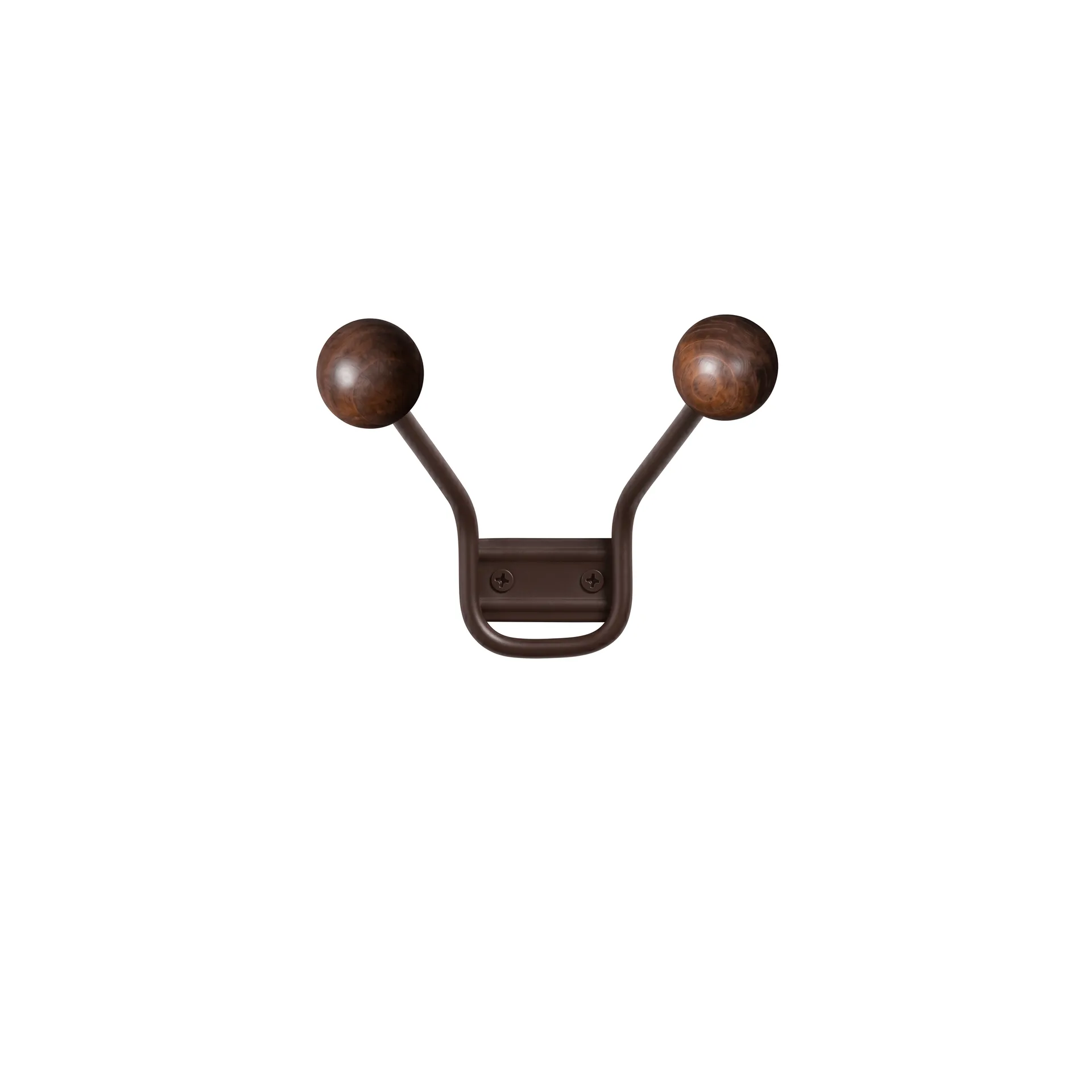 Perchero de pared Bill XXS, Dark mocha Maze