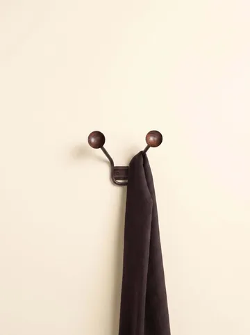Perchero de pared Bill XXS - Dark mocha - Maze