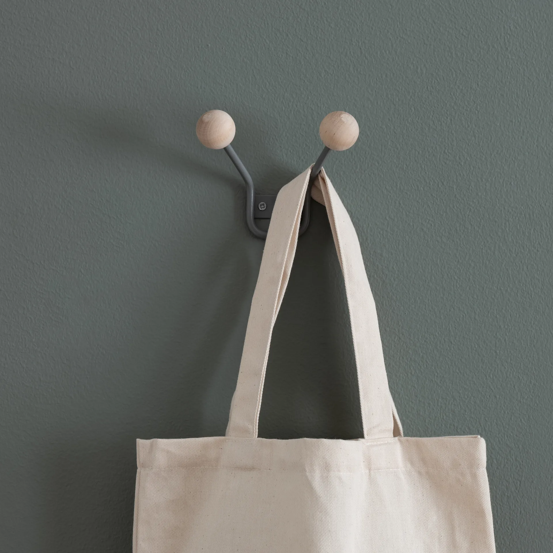 Perchero de pared Bill XXS, gris Maze