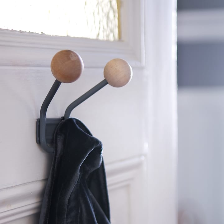 Perchero de pared Bill XXS, gris Maze