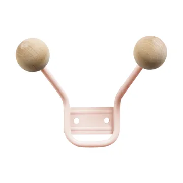 Perchero de pared Bill XXS - Pale pink - Maze
