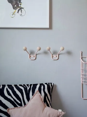 Perchero de pared Bill XXS - Pale pink - Maze