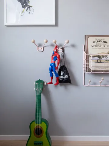 Perchero de pared Bill XXS - Pale pink - Maze