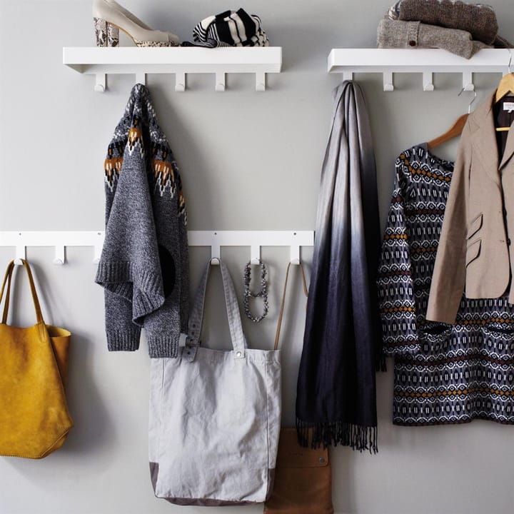 Perchero de pared Only Hooks, blanco Maze