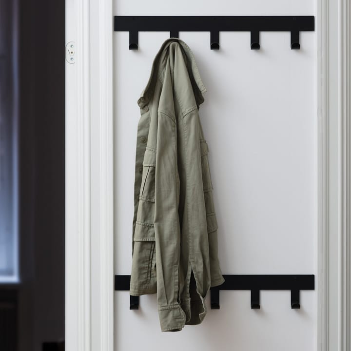 Perchero de pared Only Hooks, negro Maze
