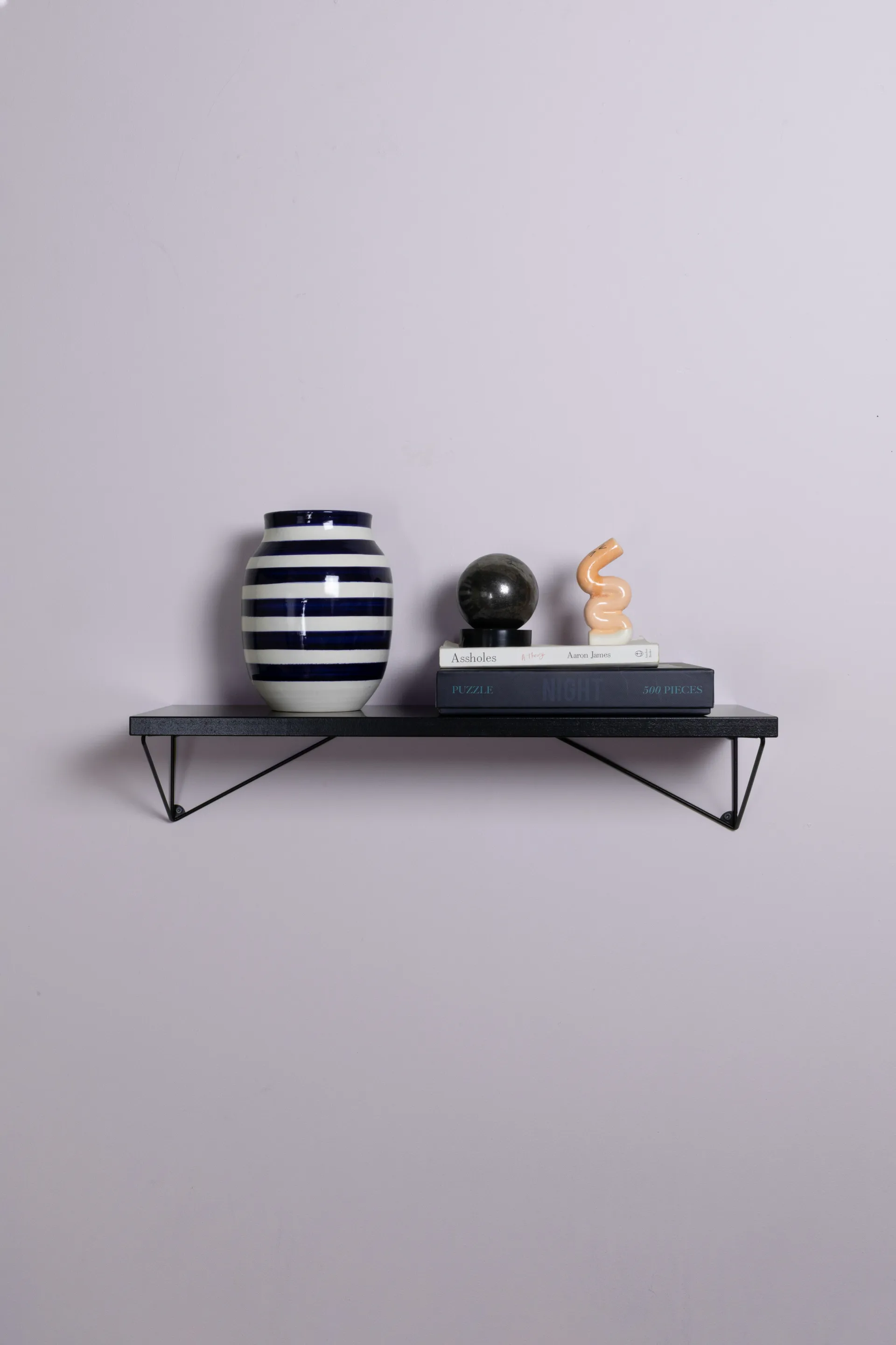 Pythagoras Shelf Balda 60 cm, negro Maze