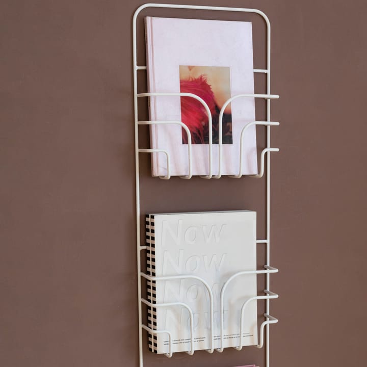 Revistero pared Now, blanco Maze