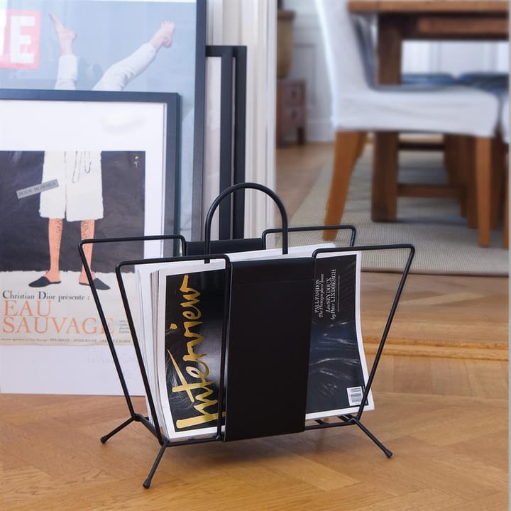 Revistero Suitcase, negro Maze