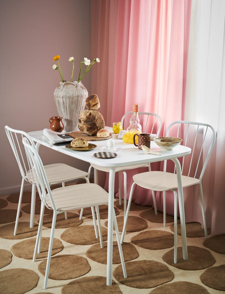 Silla Same Chair, Blanco-roble blanco Maze