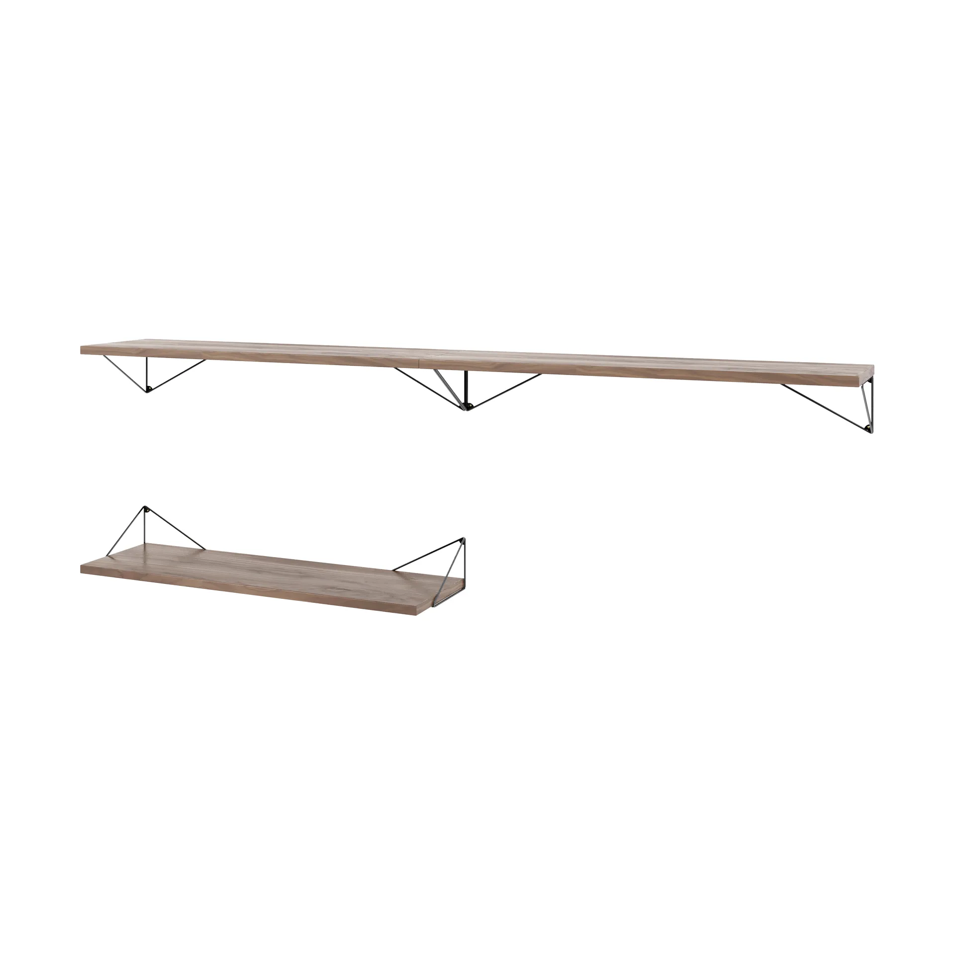 Sistema de estanterías Pythagoras Bundle A nogal-negro Maze