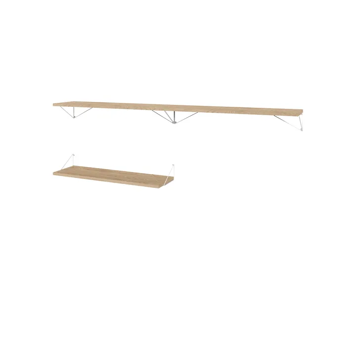 Sistema de estanterías Pythagoras Bundle A roble-blanco - Maze