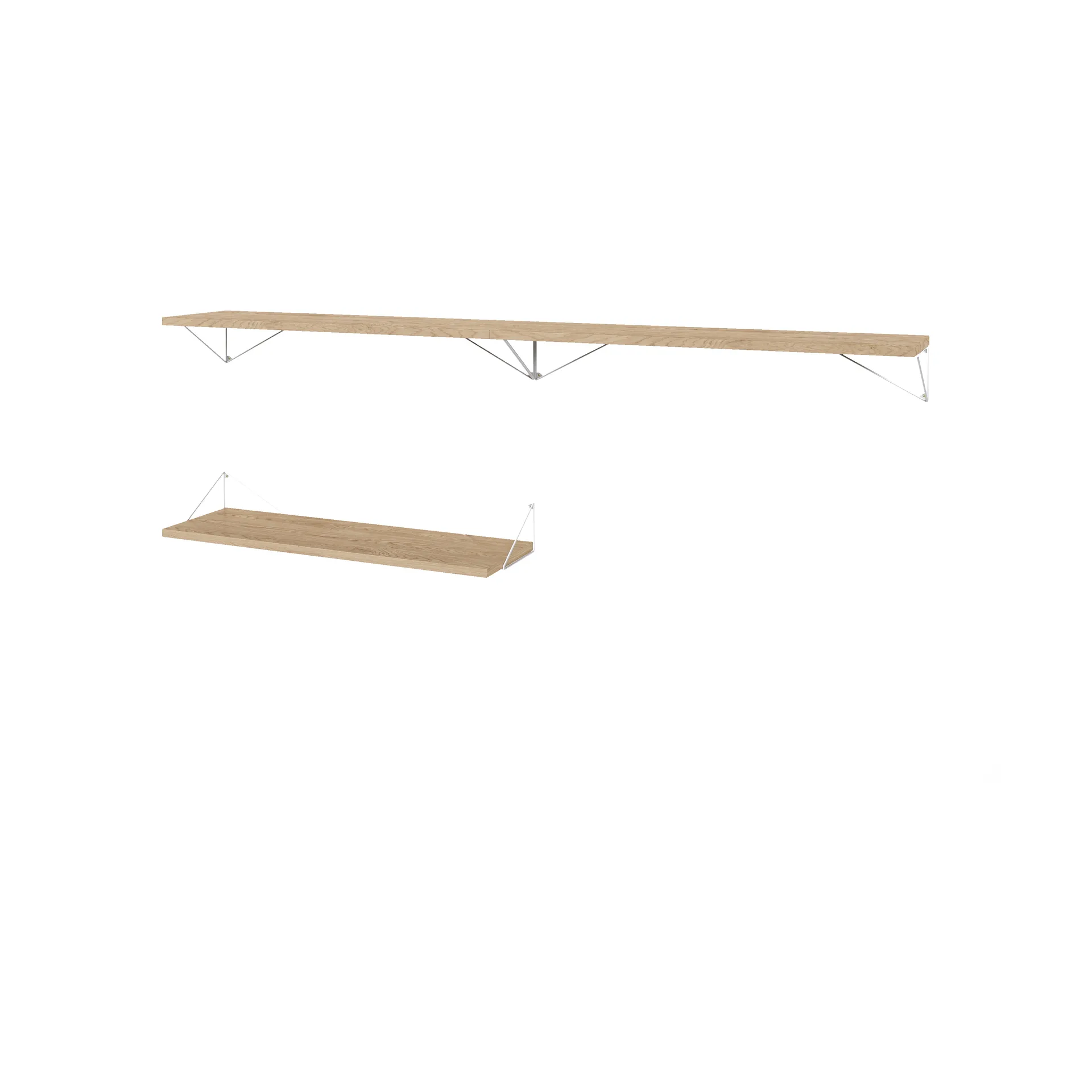 Sistema de estanterías Pythagoras Bundle A roble-blanco Maze