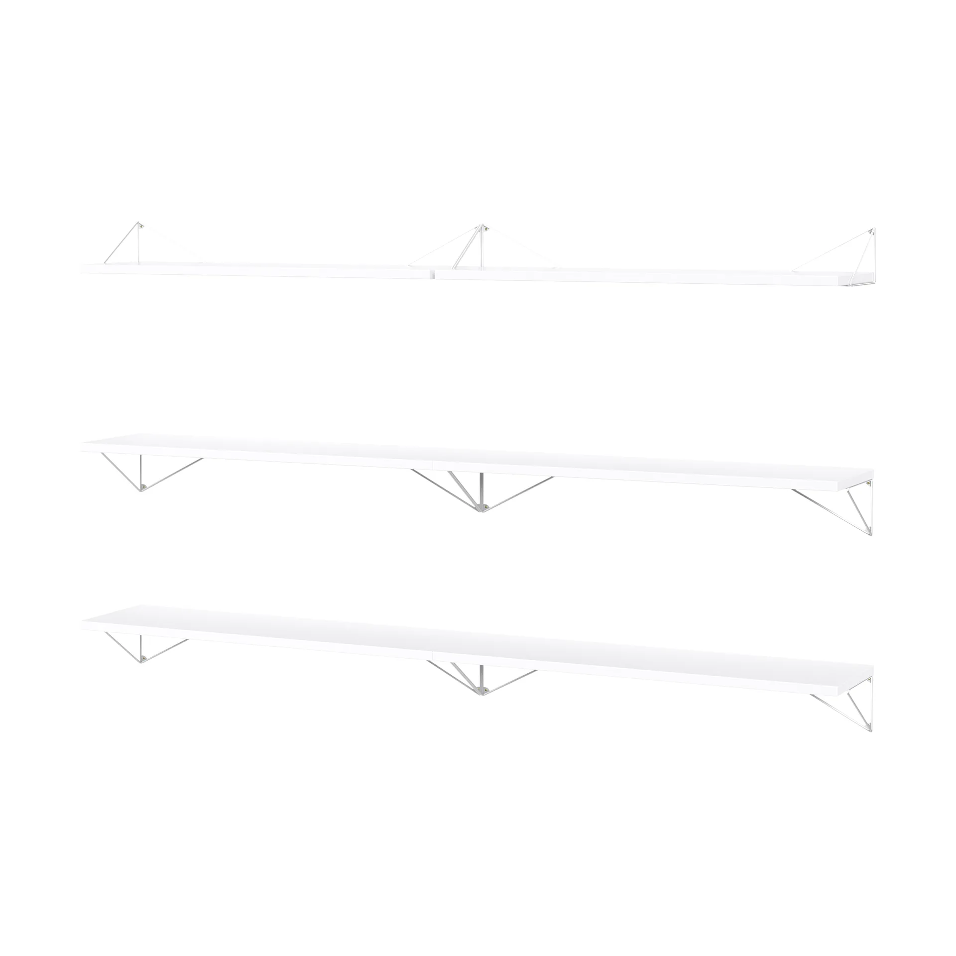 Sistema de estanterías Pythagoras Bundle B blanco-blanco,  Maze