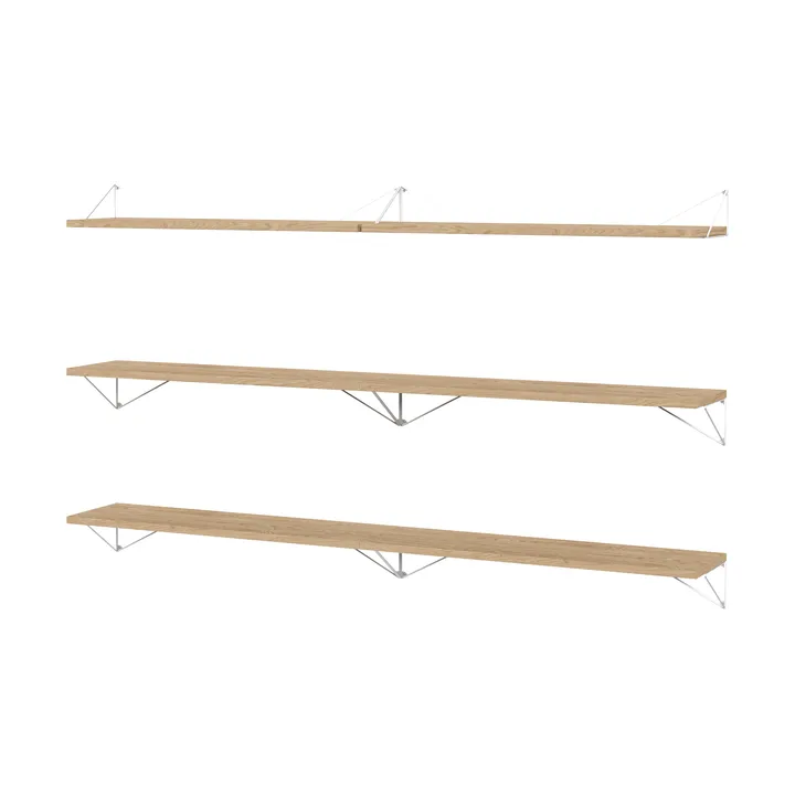 Sistema de estanterías Pythagoras Bundle B roble-blanco - Maze