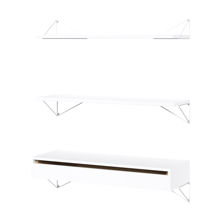Sistema de estanterías Pythagoras Bundle C blanco-blanco - undefined - Maze